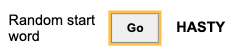 Wordle solver random word generator showing starting word suggestions with common letters like ADIEU and STARE.
